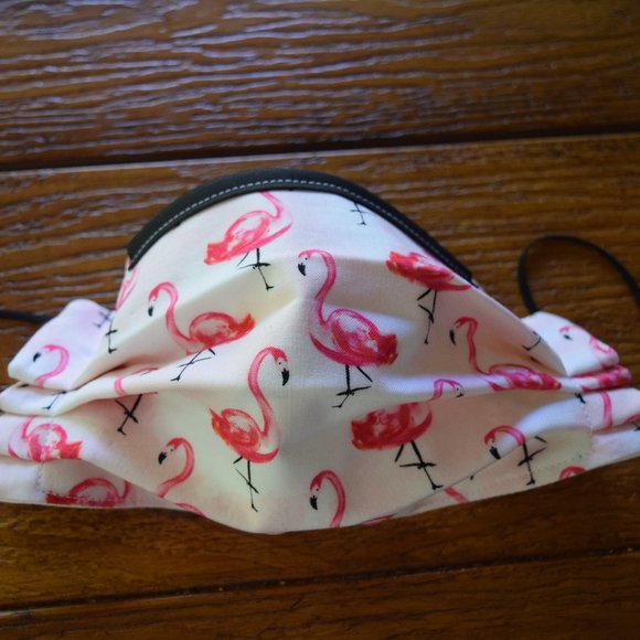 Face Mask- Three Fabric Layers - Pocket 4 Filters - Picture 1 of 7